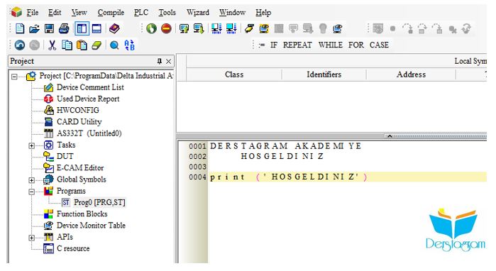DELTA ISPSoft KULLANIM ve EĞİTİMİ
